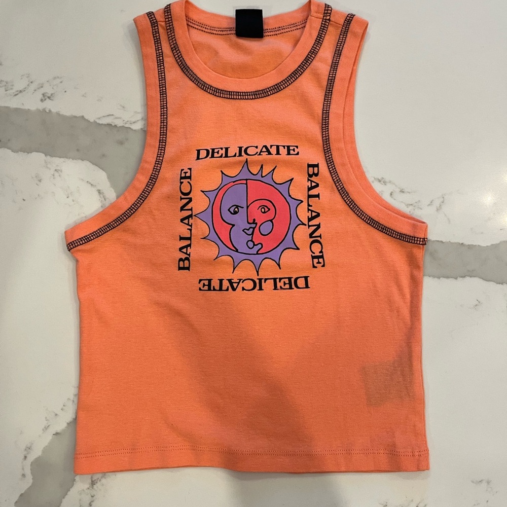 Urban Outfitters Peach Tank Top